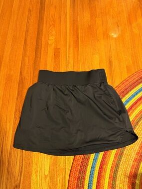 Black Athletic Skort